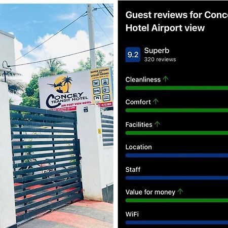 Concey Transit Hotel Airport View Katunayaka Exterior foto